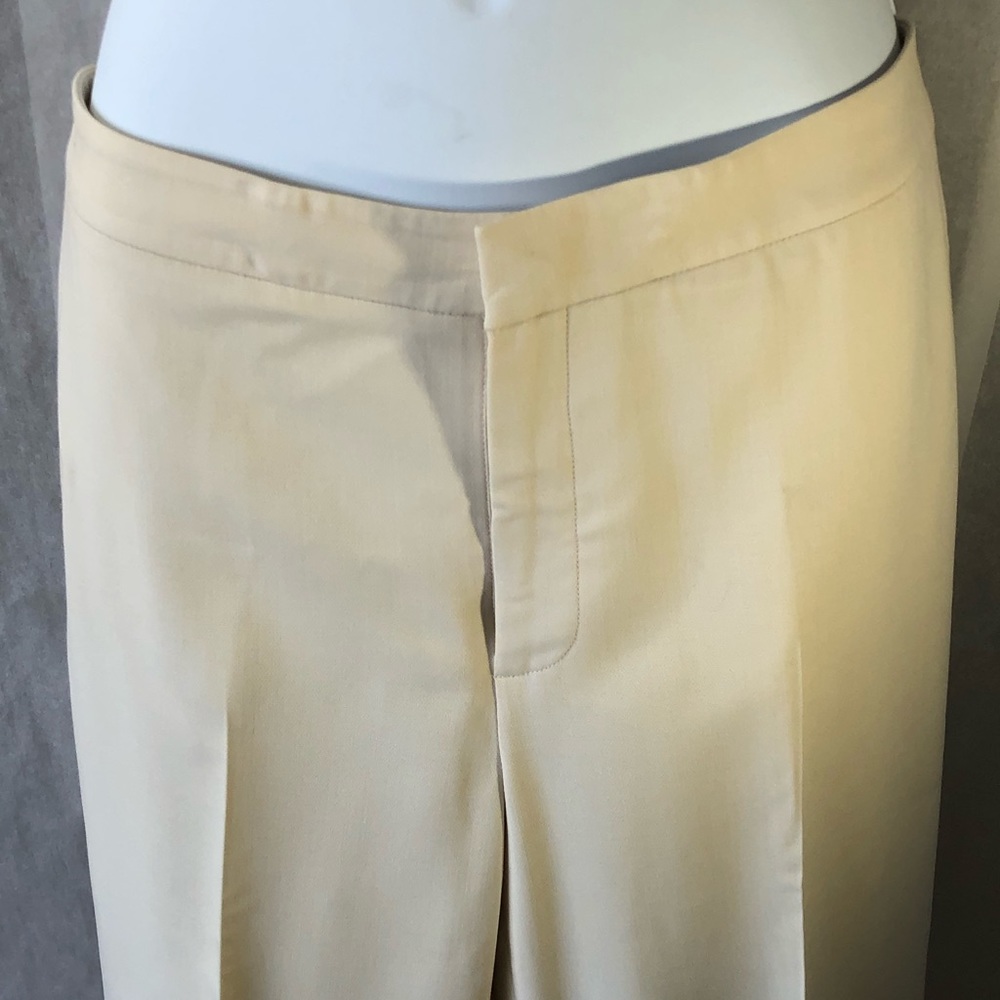Dana Buchman cream dress slacks lined size 2